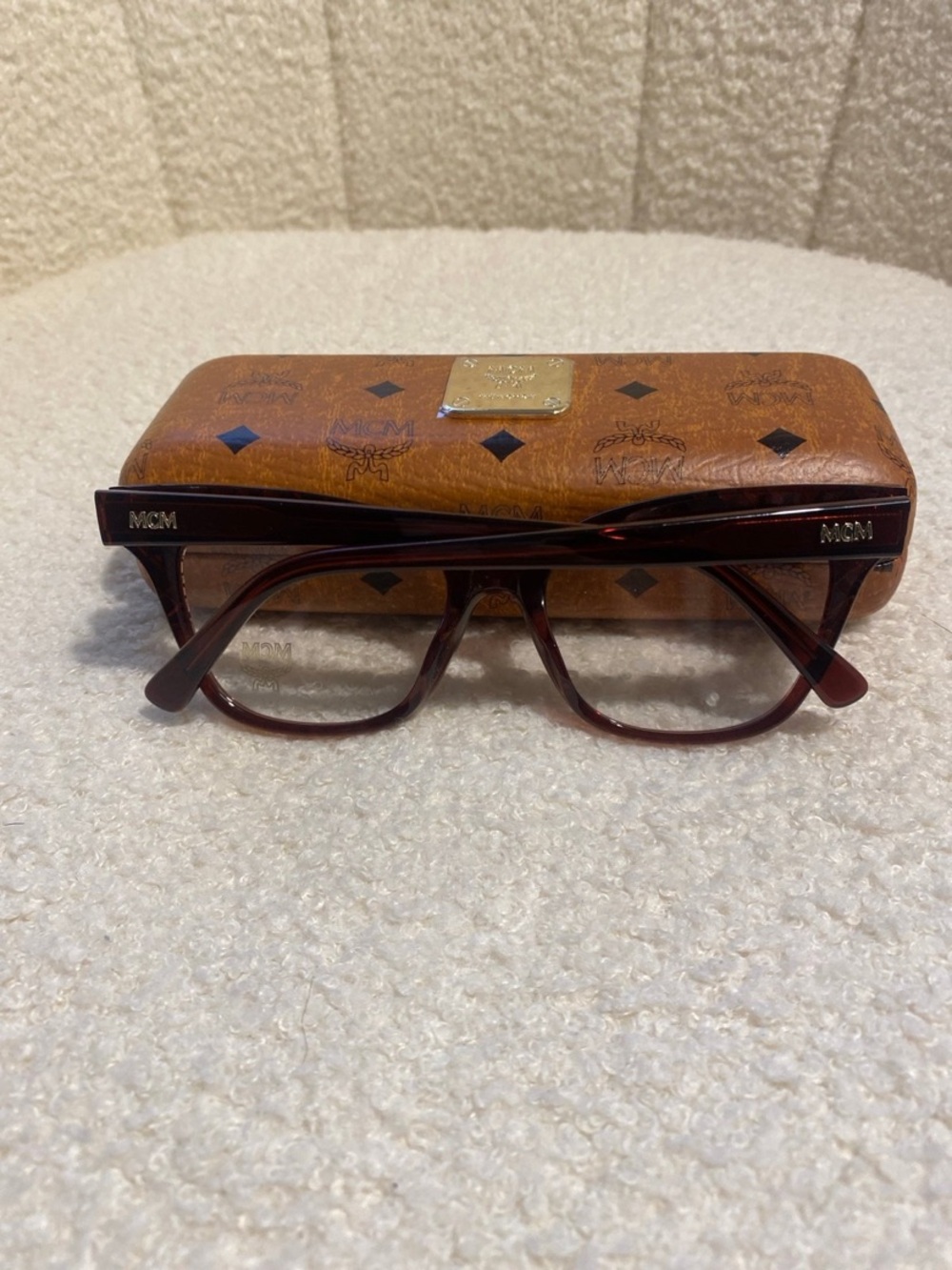 MCM Women's Light Brown Cat-Eye Optical Glasses - Picture 4 of 7